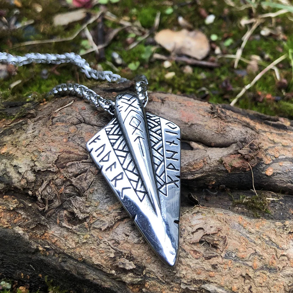 Norse Mythology Viking Rune Stainless Steel necklace