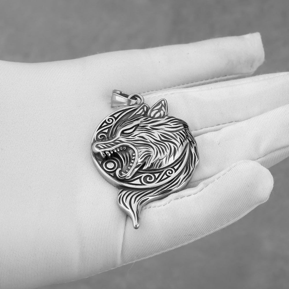 Fashion Viking Wolf necklace