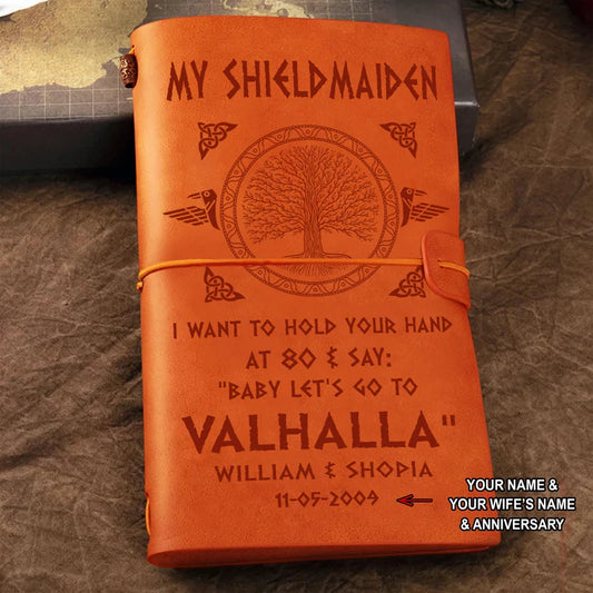 Custom Viking Vintage Journal: Holding Your Hand at 80 and Beyond