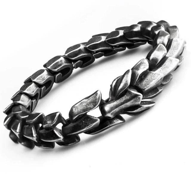 Jormungandr Scale Bracelet - Stainless Steel