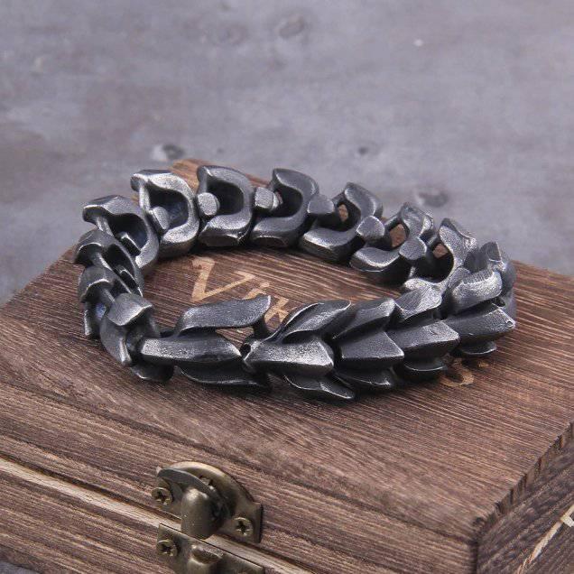 Jormungandr Scale Bracelet - Stainless Steel