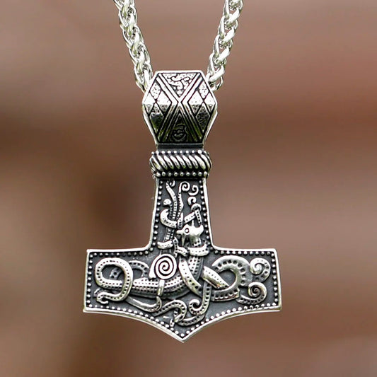 Ornamental Thor's Hoard Mjölnir - Stainless Steel