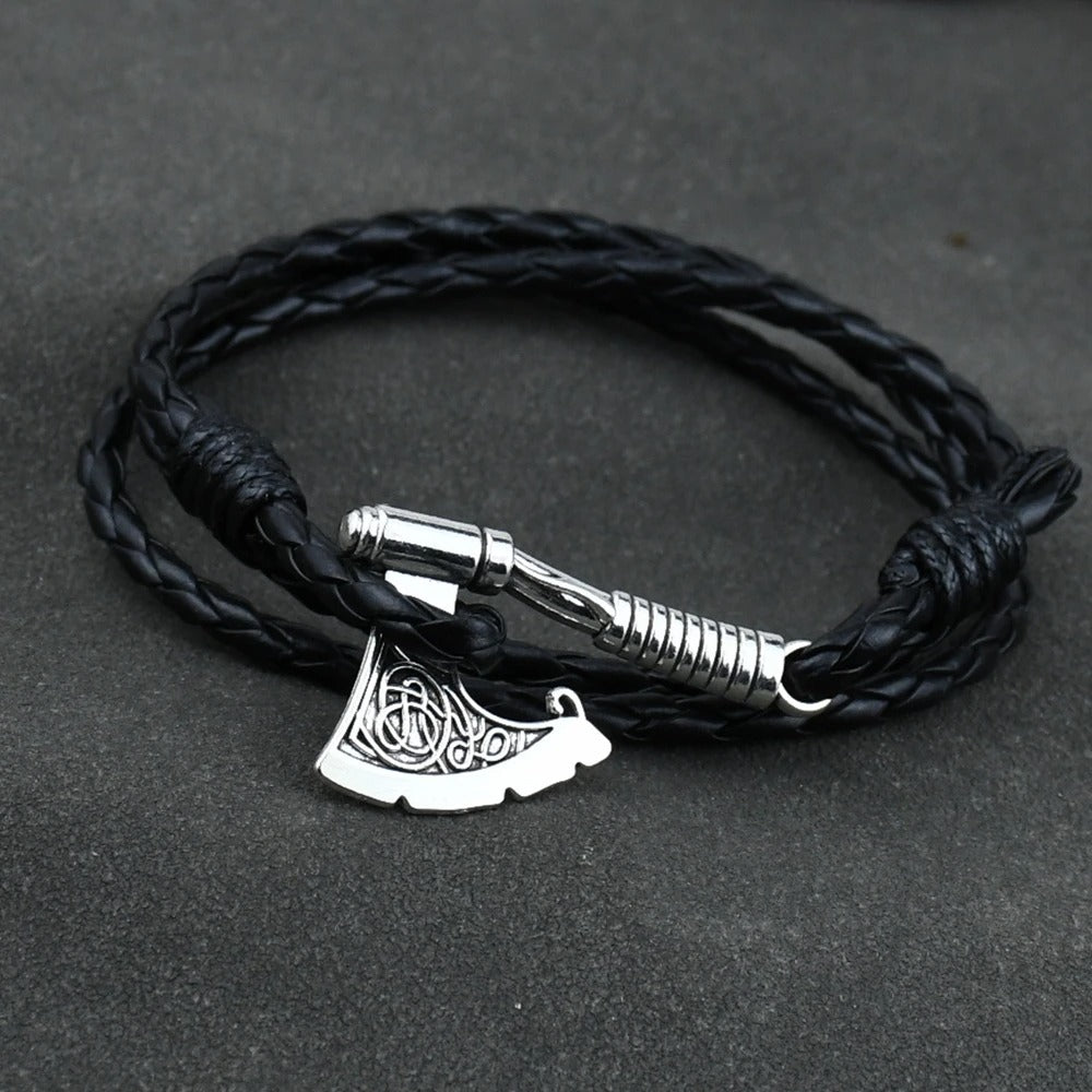 Irish Knot Hatchet Handmade Pirate Bracelet for Men