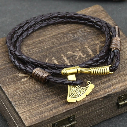 Irish Knot Hatchet Handmade Pirate Bracelet for Men