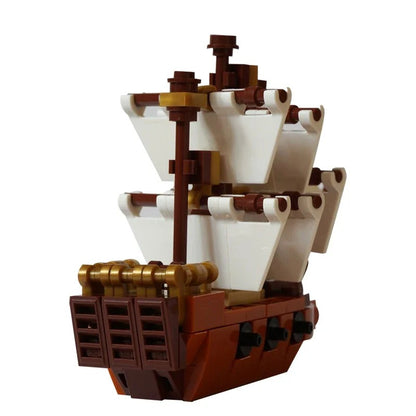 Viking Longship Building Blocks - 126 Pcs