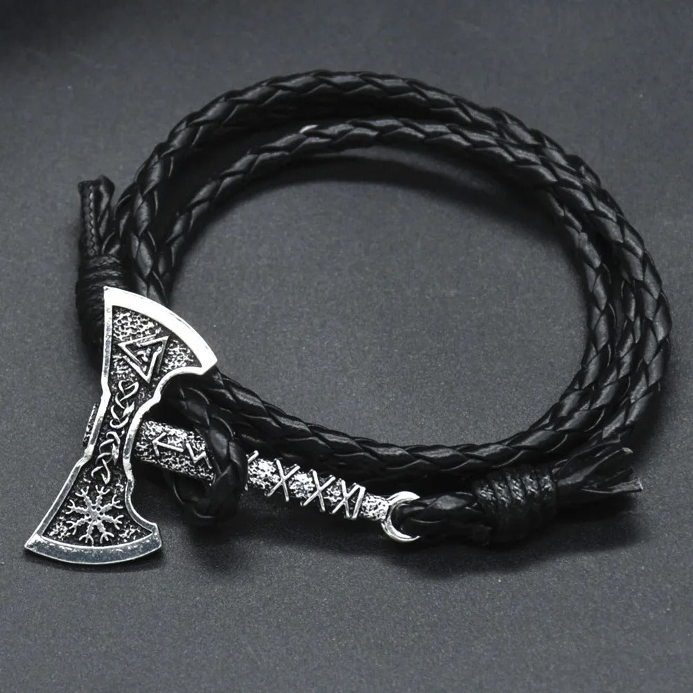 Irish Knot Hatchet Handmade Pirate Bracelet for Men