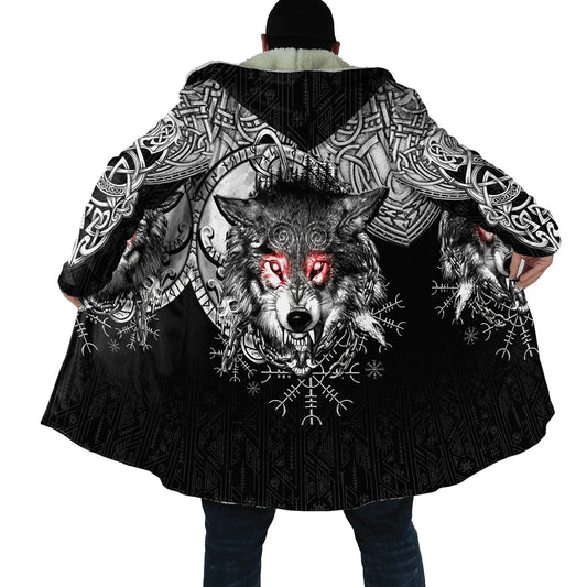 Viking Wolf Hooded Cloak – Casual Viking Cloak