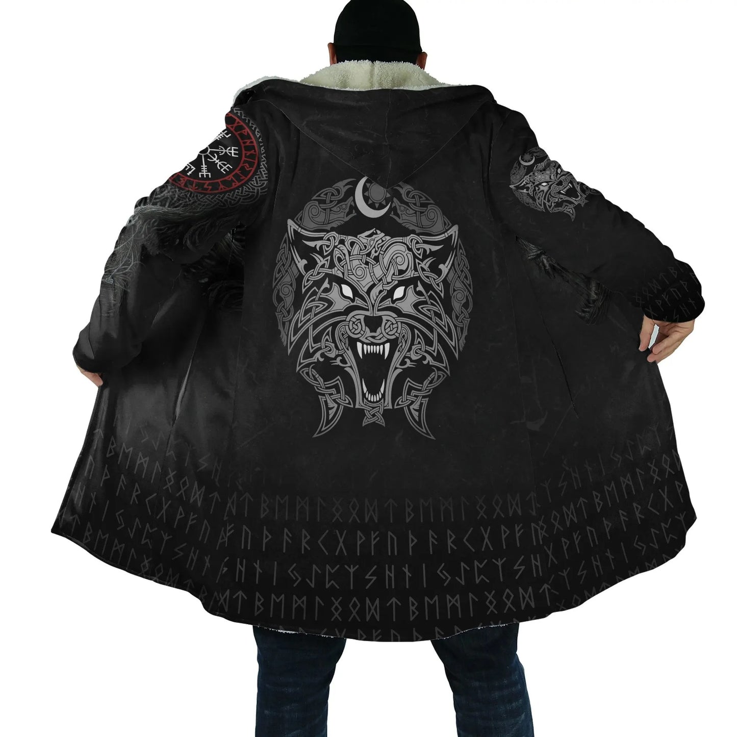 Viking Wolf Spirit Coat – Strength of the Wild, Power of the Ancients